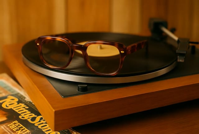 Occhiali stile vintage retrò – ispirazione anni ‘70 con eleganza italiana