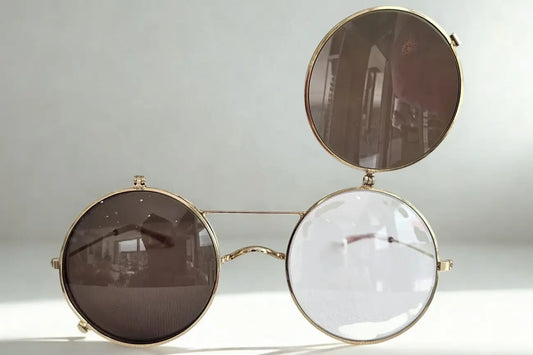 Giuliana Sunglasses - Hermitage Flip: Stile Steampunk e Funzionalità Rivoluzionaria